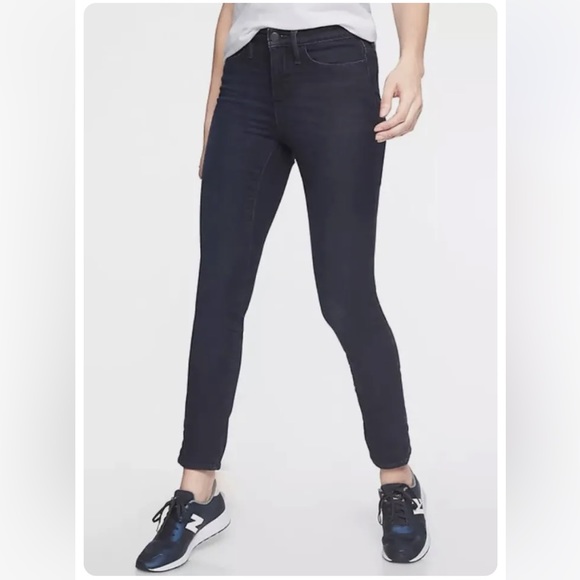 Athleta Denim - Athleta Sculptek women’s jeans comfy stretchy skinny trail hiking  jeans 16